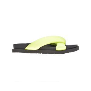 WILD PAIR Womens Green Puffer Sandals. Beck Slip On Slide Sandals 6 M